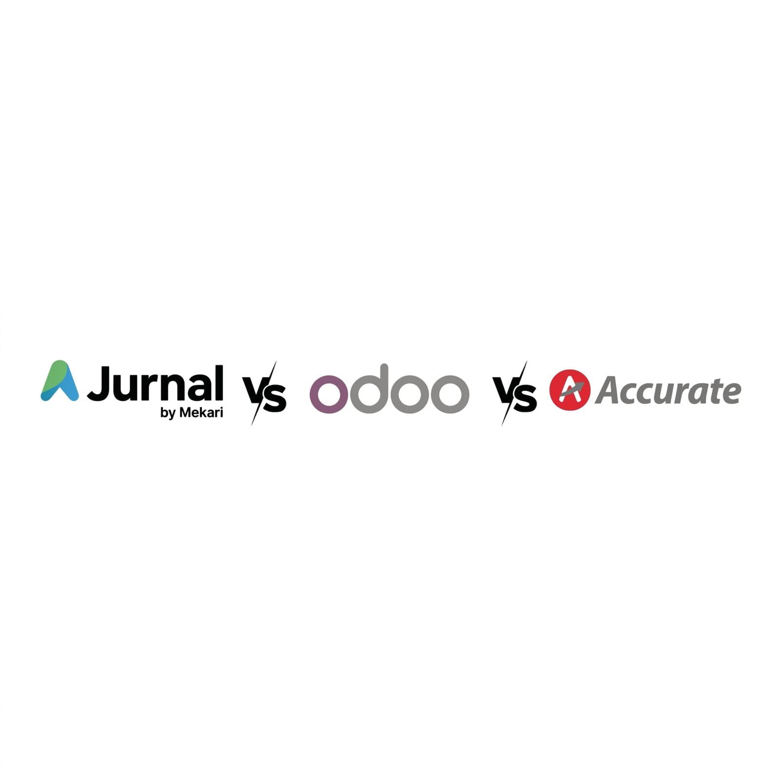 Accurate Online vs Odoo vs Mekari Jurnal